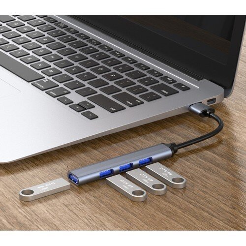 USB-keskitin – 4 porttia 3.0 + 2.0 hinta ja tiedot | Adapterit | hobbyhall.fi