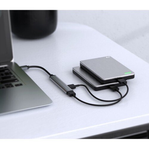 USB-keskitin – 4 porttia 3.0 + 2.0 hinta ja tiedot | Adapterit | hobbyhall.fi