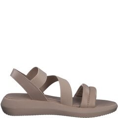 Marco Tozzi naisten sandaalit 2-28281 02*20, beige hinta ja tiedot | Naisten avokkaat ja sandaalit | hobbyhall.fi