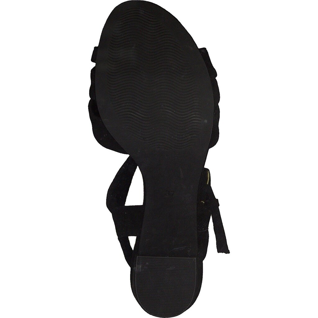 Marco Tozzi naisten sandaalit 2-28323 02*20, musta hinta ja tiedot | Naisten avokkaat ja sandaalit | hobbyhall.fi
