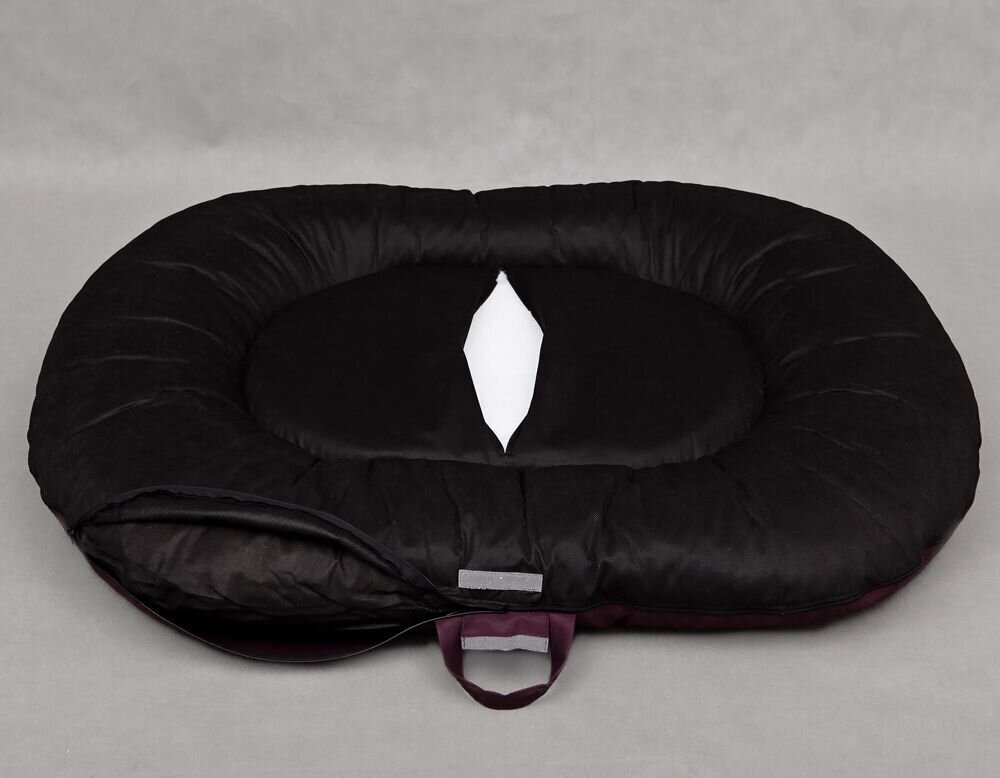 Hobbydog koiranpesä Ponton Comfort, XL, Bordo, 100x78 cm hinta ja tiedot | Pedit ja pesät | hobbyhall.fi