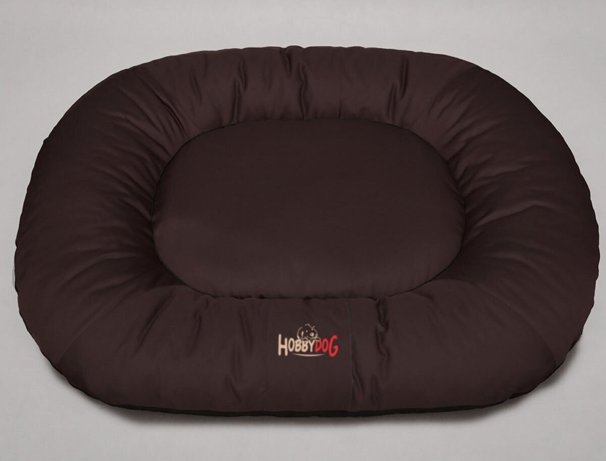 Hobbydog koiranpesä Ponton Comfort, L, ruskea, 90x65 cm hinta ja tiedot | Pedit ja pesät | hobbyhall.fi