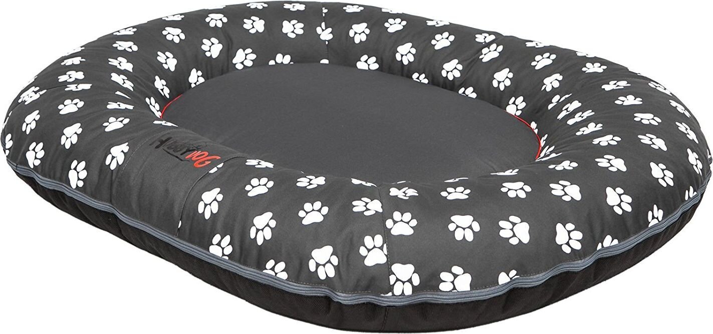 Hobbydog koiranpesä Ponton Prestige, XXXL, Grey Paws, 130x100 cm hinta ja tiedot | Pedit ja pesät | hobbyhall.fi