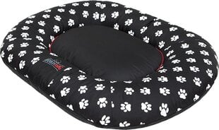 Hobbydog koiranpesä Ponton Prestige, XL, Black Paws, 100x78 cm hinta ja tiedot | Pedit ja pesät | hobbyhall.fi