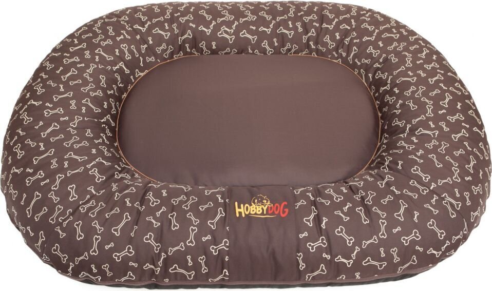 Hobbydog koiranpesä Ponton Prestige, XXXL, Brown Paws, 130x100 cm hinta ja tiedot | Pedit ja pesät | hobbyhall.fi