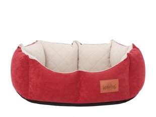Koiranpesä Hobbydog New York Premium, M, punainen, 53x45 cm hinta ja tiedot | Pedit ja pesät | hobbyhall.fi