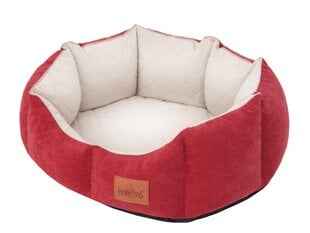 Koiranpesä Hobbydog New York Premium, M, punainen, 53x45 cm hinta ja tiedot | Pedit ja pesät | hobbyhall.fi