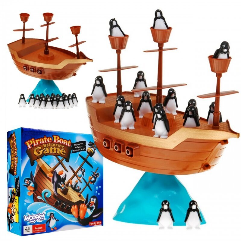Peli Pirate Boat Balancing (ENG) hinta ja tiedot | Lautapelit ja älypelit | hobbyhall.fi