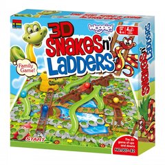 Peli Woopie 3D Snakes & Ladders (ENG) hinta ja tiedot | Lautapelit ja älypelit | hobbyhall.fi