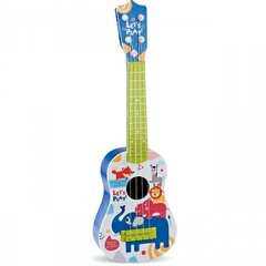 Lasten akustinen kitara 57 cm, Woopie, sininen hinta ja tiedot | Kehittävät lelut | hobbyhall.fi