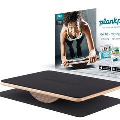 Tasapainolauta Plankpad Pro, musta hinta ja tiedot | Tasapainotyynyt ja -laudat | hobbyhall.fi
