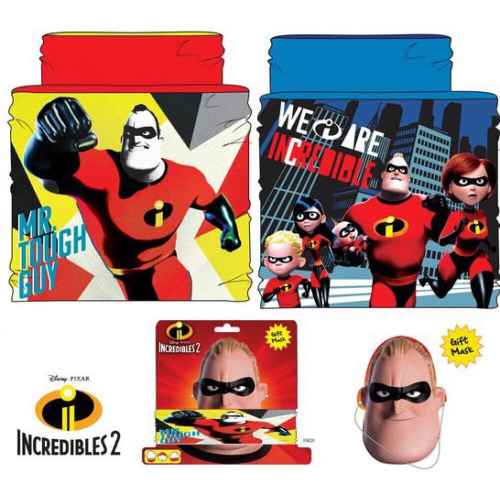 Huivi pojille Incredibles 2 hinta ja tiedot | Poikien hatut, huivit ja käsineet | hobbyhall.fi