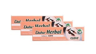 Yrttihammastahna Dabur Herbal Clove 3x100 ml hinta ja tiedot | Suuhygienia | hobbyhall.fi