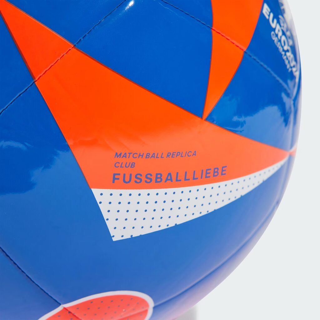 Adidas Jalkapallo Euro 24 Fussballliebe Blue Red IN9373 IN9373/3 hinta ja tiedot | Jalkapallot | hobbyhall.fi