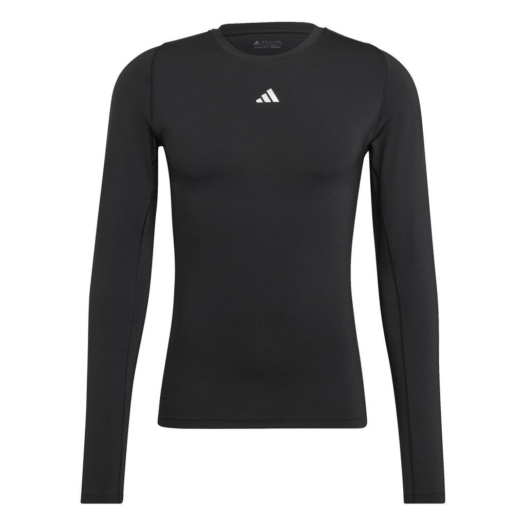 Adidas T-paita Techfit Aeroready Long Black HP0626 HP0626/XL hinta ja tiedot | Miesten urheiluvaatteet | hobbyhall.fi