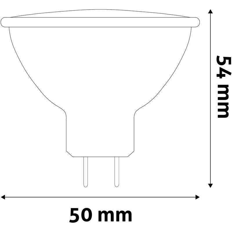 LED-lamppu Avide 6W GU5.3 12V 3000K hinta ja tiedot | Lamput | hobbyhall.fi