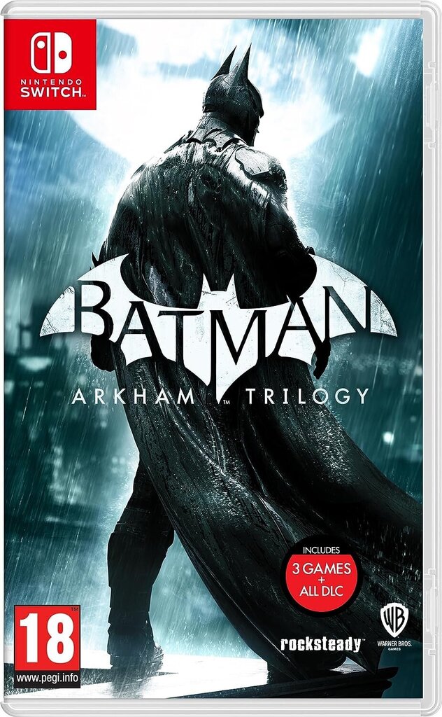 Batman Arkham Trilogy Nintendo Switch/Lite hinta ja tiedot | Tietokone- ja konsolipelit | hobbyhall.fi