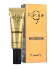 Farmstay_Peptide9 Super Vitalizing Eye Cream ryppyjä estävä silmänympärysvoide peptideillä 50 ml hinta ja tiedot | Farmstay Hajuvedet ja kosmetiikka | hobbyhall.fi