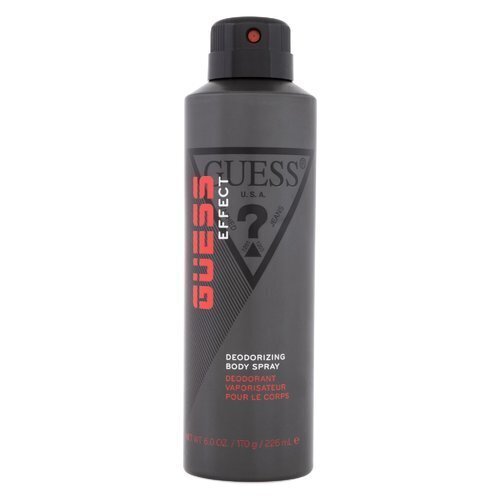 Guess Guess Effect Deospray 226ml hinta ja tiedot | Miesten ihonhoito | hobbyhall.fi