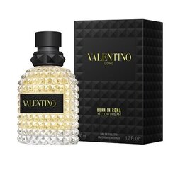 Valentino Uomo Born In Roma Yellow Dream EDT miehille 50 ml hinta ja tiedot | Miesten hajuvedet | hobbyhall.fi