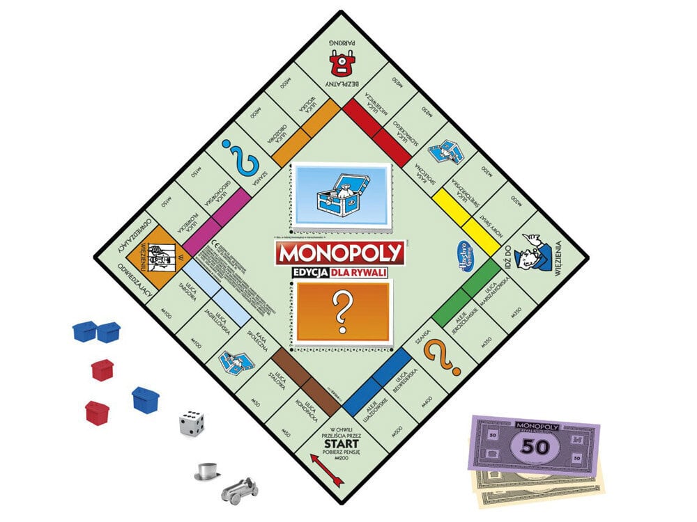 Monopoly Rival Edition -lautapeli hinta ja tiedot | Lautapelit ja älypelit | hobbyhall.fi