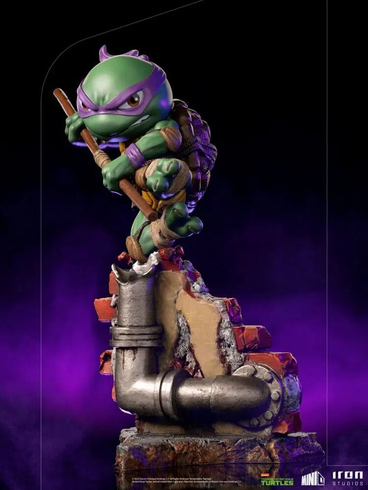 Teini-ikäiset mutanttininjakilpikonnat Mini Co. PVC-kuvio Donatello 21 cm hinta ja tiedot | Poikien lelut | hobbyhall.fi