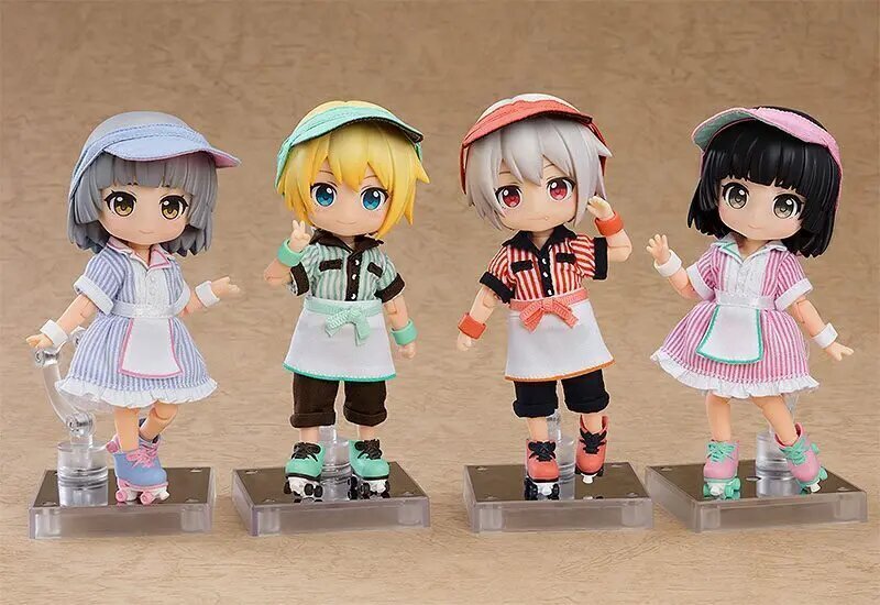 Alkuperäiset hahmoosat Nendoroid Doll Figures -asusarjaan: Diner-tyttö (sininen) hinta ja tiedot | Tyttöjen lelut | hobbyhall.fi