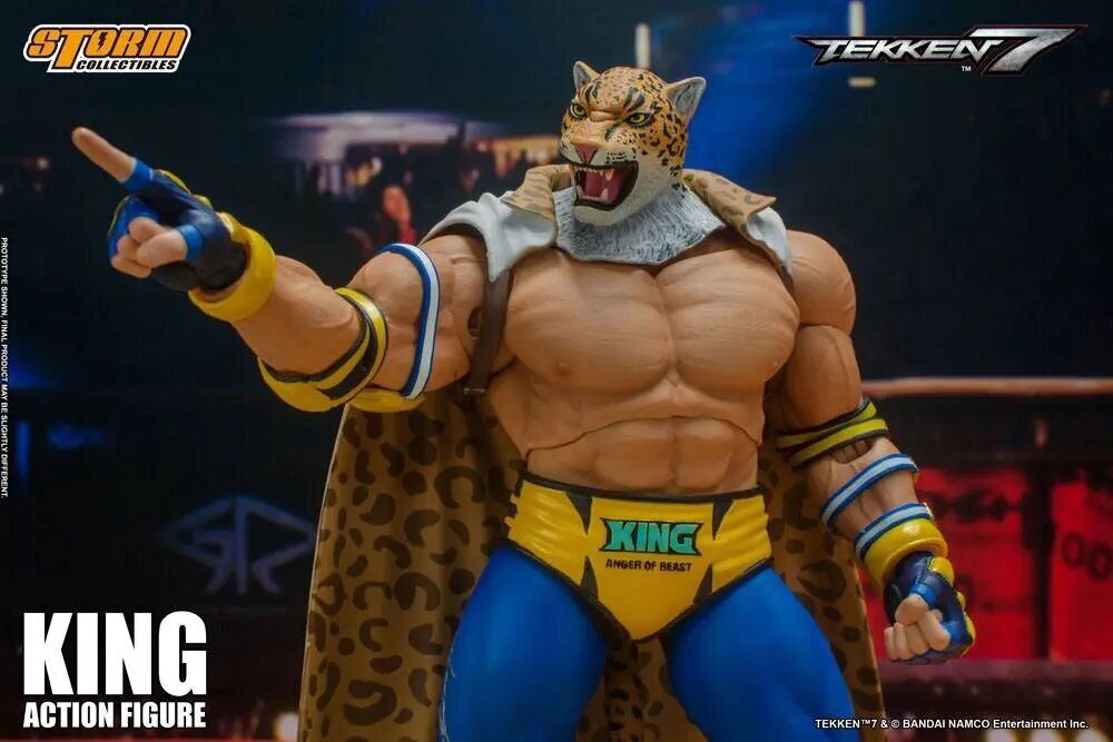 Tekken 7 Toimintafiguuri 1/12 King 18 cm hinta ja tiedot | Poikien lelut | hobbyhall.fi