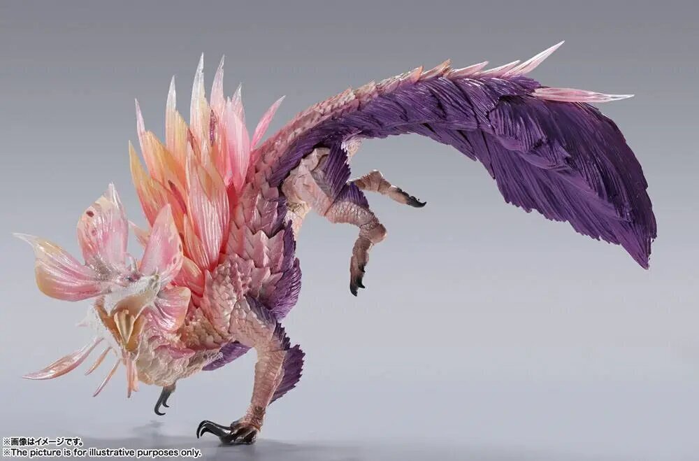 Monster Hunter Rise S.H. MonsterArts Toimintahahmo Mizutsune 31 cm hinta ja tiedot | Poikien lelut | hobbyhall.fi