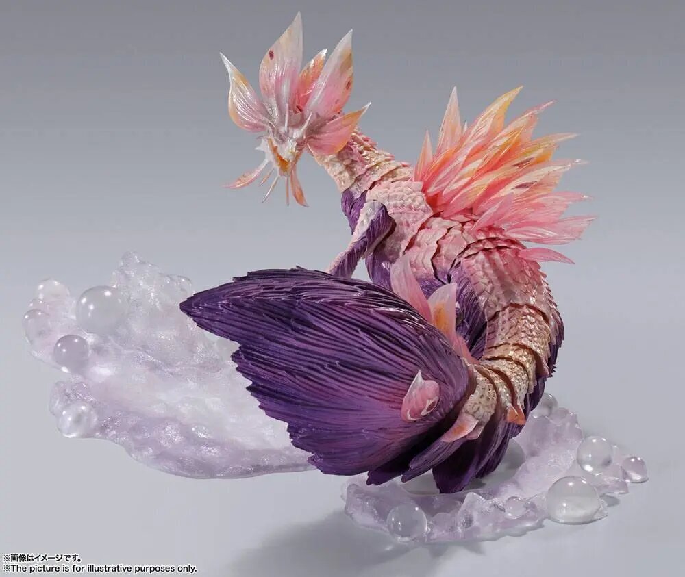 Monster Hunter Rise S.H. MonsterArts Toimintahahmo Mizutsune 31 cm hinta ja tiedot | Poikien lelut | hobbyhall.fi