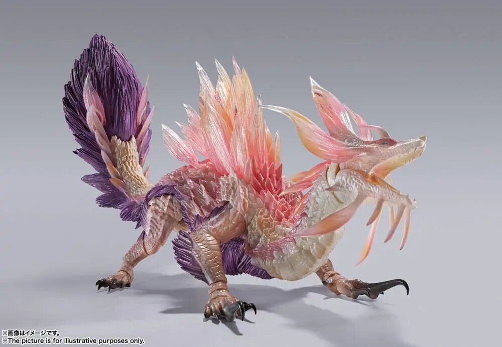 Monster Hunter Rise S.H. MonsterArts Toimintahahmo Mizutsune 31 cm hinta ja tiedot | Poikien lelut | hobbyhall.fi