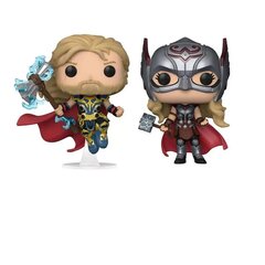 Thor: Rakkaus ja ukkonen POP! Vinyylifiguurit 2 kpl Thor & Mighty Thor 9 cm hinta ja tiedot | Pelien oheistuotteet | hobbyhall.fi
