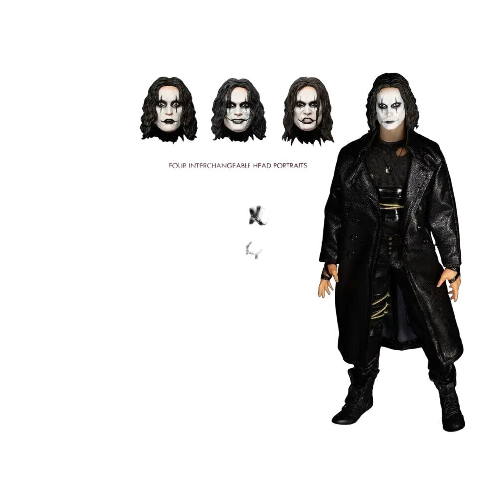 Varis Toimintahahmo 1/12 Eric Draven 17 cm hinta ja tiedot | Poikien lelut | hobbyhall.fi