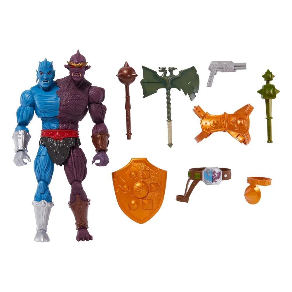 Maailmankaikkeuden mestarit: Uusi Eternia Masterverse Toimintahahmo Kaksi Huono 20 cm hinta ja tiedot | Poikien lelut | hobbyhall.fi