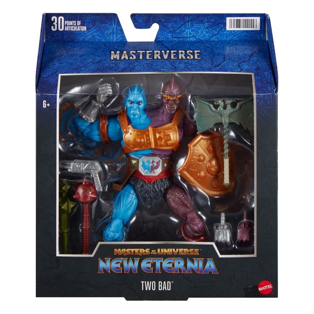 Maailmankaikkeuden mestarit: Uusi Eternia Masterverse Toimintahahmo Kaksi Huono 20 cm hinta ja tiedot | Poikien lelut | hobbyhall.fi