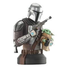 Tähtien sota: Mandalorian rintakuva 1/6 Mandalorialainen Groguilla 15 cm hinta ja tiedot | Pienoismallit | hobbyhall.fi