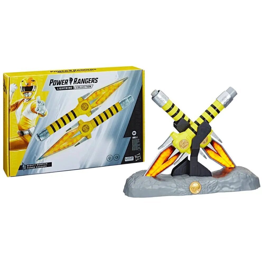 Power Rangers Lightning Collection Ensiluokkainen roolipeli 2022 Mighty Morphin Power Tiggers hinta ja tiedot | Poikien lelut | hobbyhall.fi