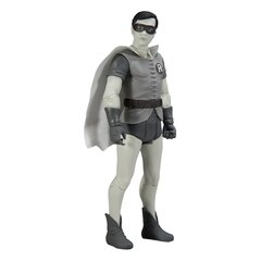 DC Retro -toimintahahmo Batman 66 Robin (mustavalkoinen TV-variantti) 15 cm hinta ja tiedot | Poikien lelut | hobbyhall.fi