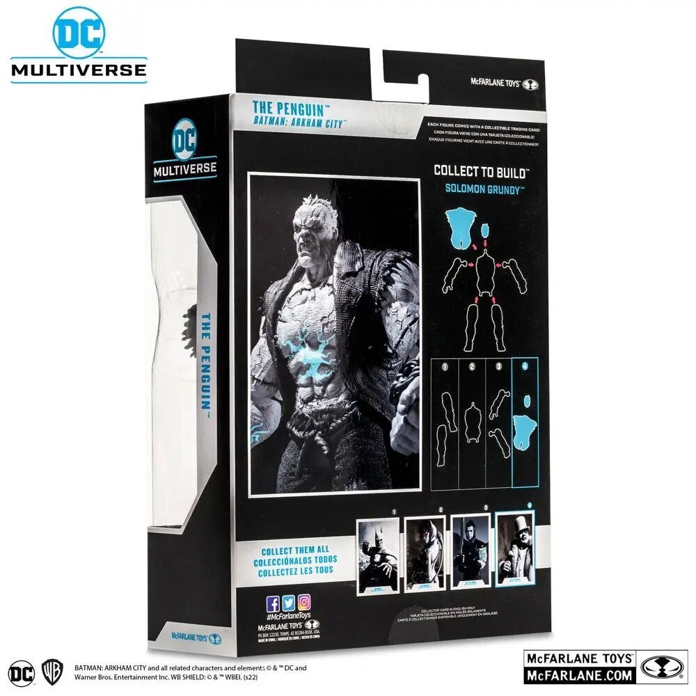 DC Gaming Rakenna toimintahahmo Penguin Gold Label (Batman: Arkham City) 18 cm hinta ja tiedot | Poikien lelut | hobbyhall.fi