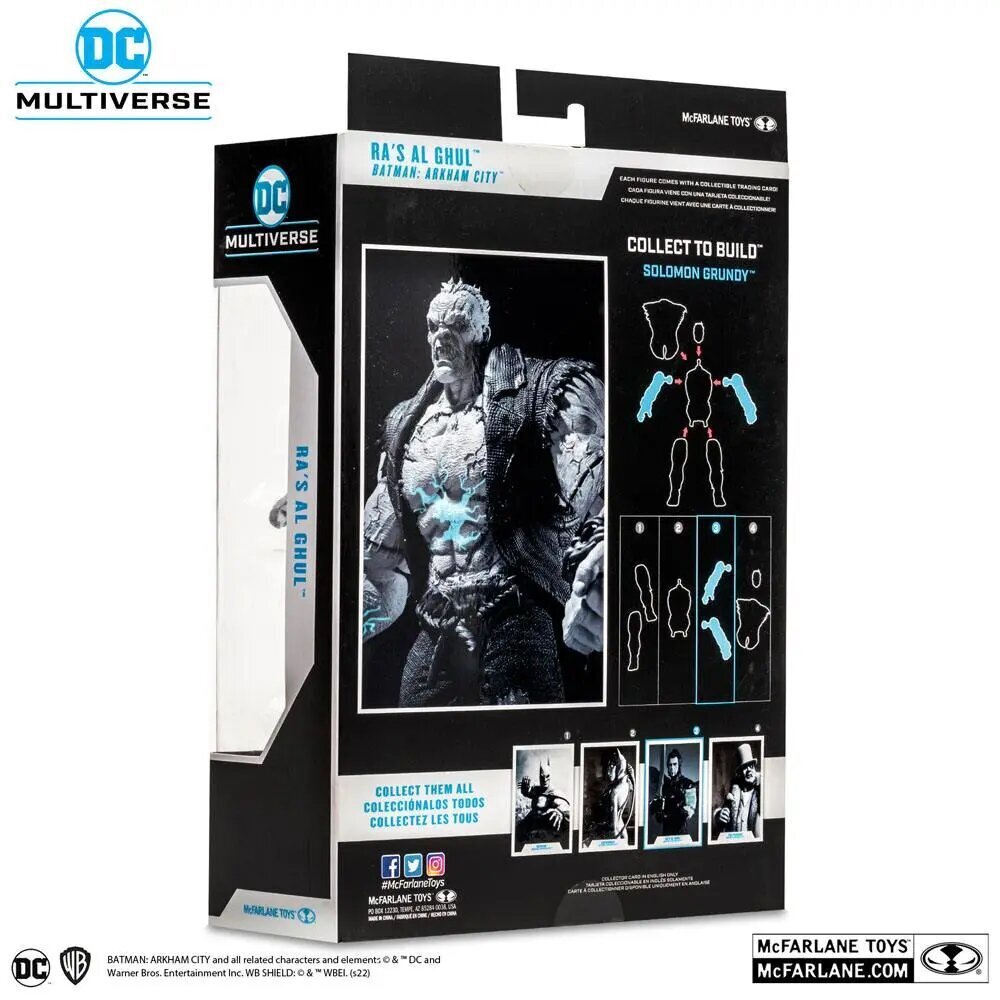 DC Gaming Rakenna toimintahahmo Ra's Al Ghul Gold Label (Batman: Arkham City) 18 cm hinta ja tiedot | Poikien lelut | hobbyhall.fi