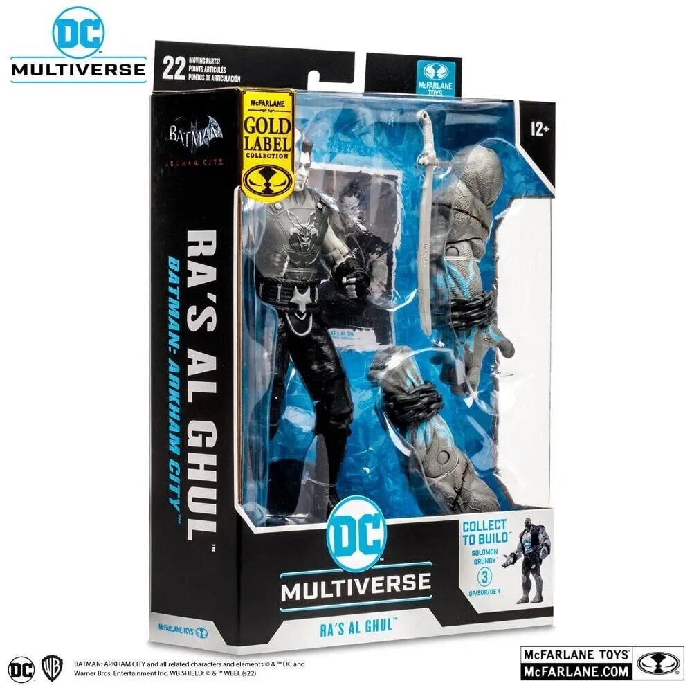 DC Gaming Rakenna toimintahahmo Ra's Al Ghul Gold Label (Batman: Arkham City) 18 cm hinta ja tiedot | Poikien lelut | hobbyhall.fi