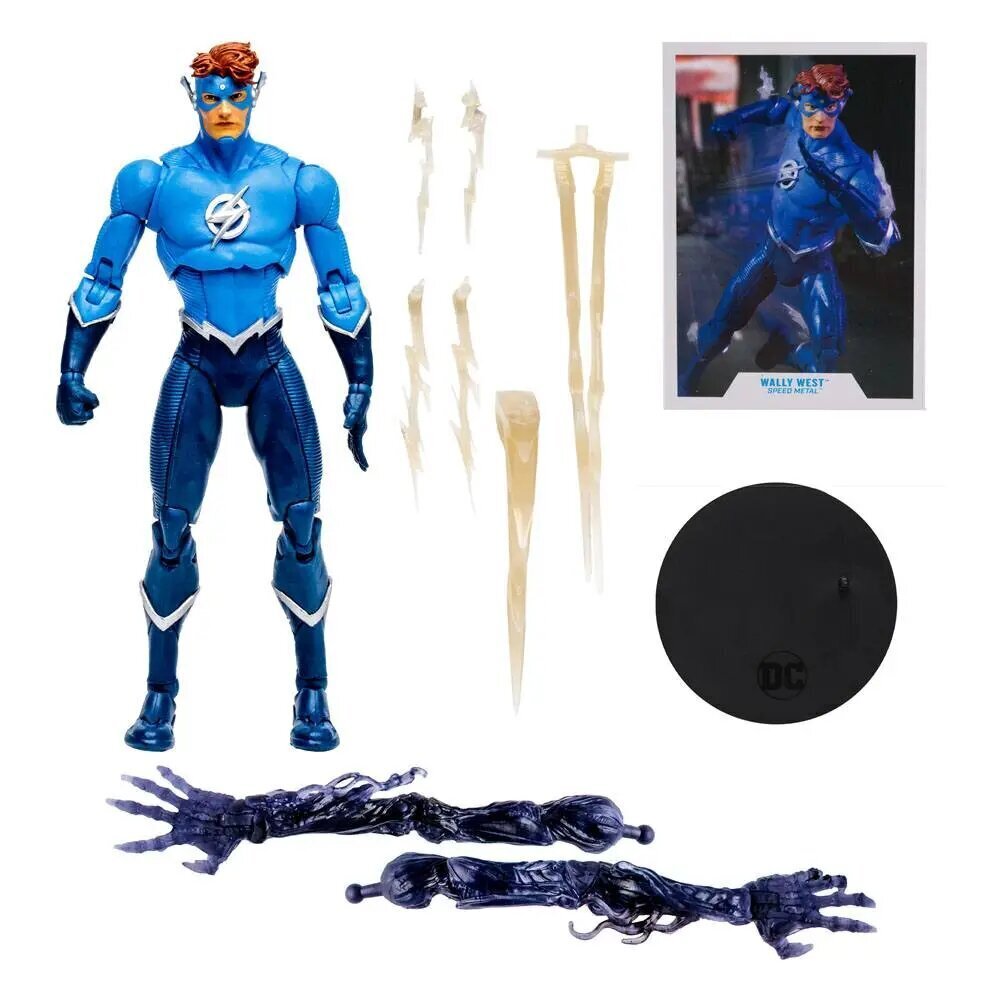 DC Multiverse Rakenna toimintahahmo Wally West (Speed Metal) 18 cm hinta ja tiedot | Poikien lelut | hobbyhall.fi