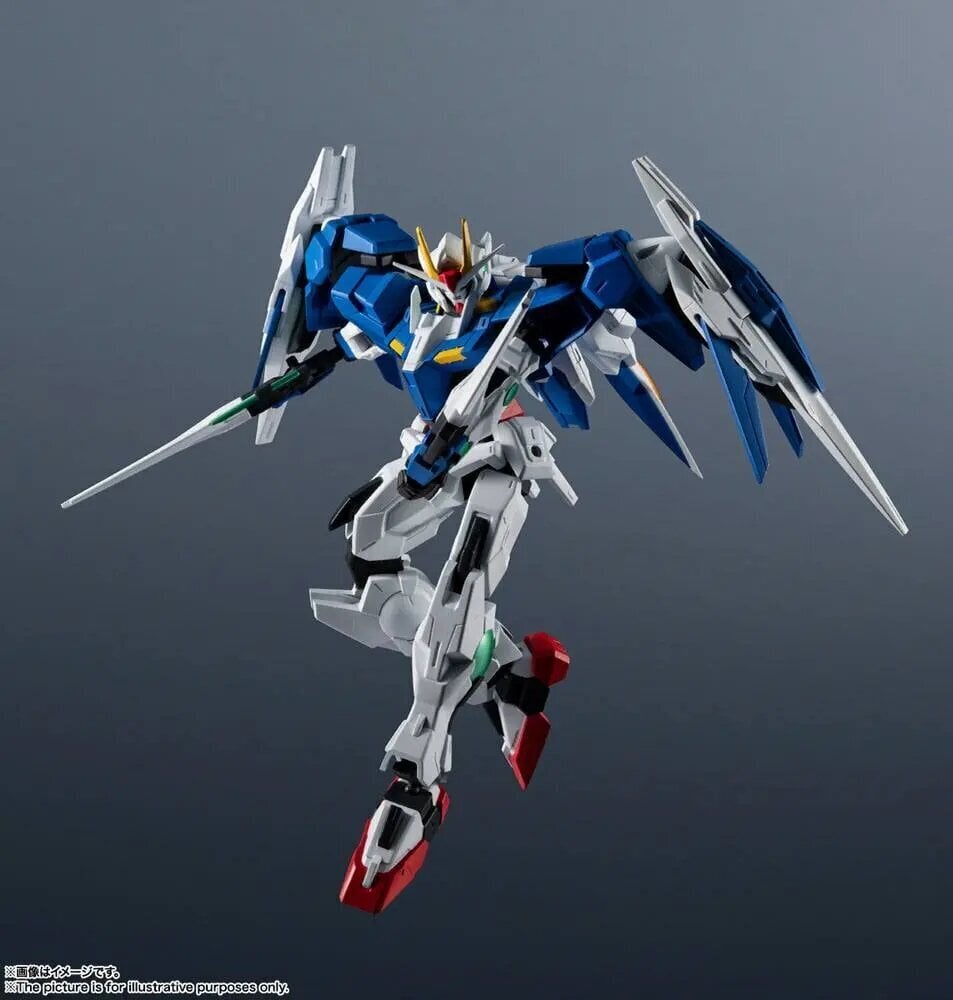 Gundam Robot Spirits GN-0000+GNR-010 00 Raiser hinta ja tiedot | Pelien oheistuotteet | hobbyhall.fi