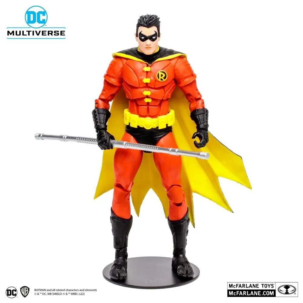 DC Multiverse -toimintahahmo Robin (Tim Drake) Kultainen etiketti 18 cm hinta ja tiedot | Poikien lelut | hobbyhall.fi