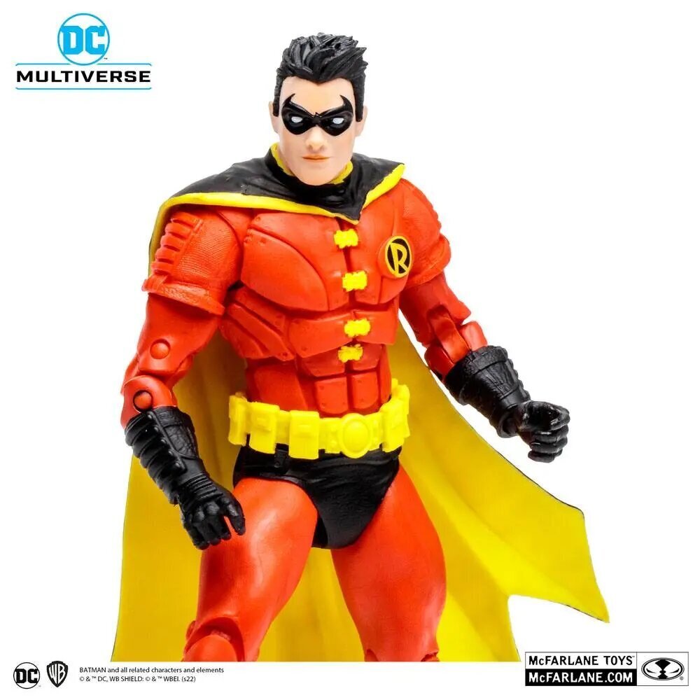 DC Multiverse -toimintahahmo Robin (Tim Drake) Kultainen etiketti 18 cm hinta ja tiedot | Poikien lelut | hobbyhall.fi