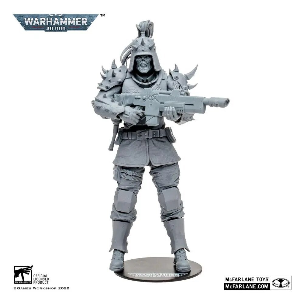 Warhammer 40k: Darktide-toimintahahmo Petturinvartija (Taiteilijan todistus) 18 cm hinta ja tiedot | Poikien lelut | hobbyhall.fi