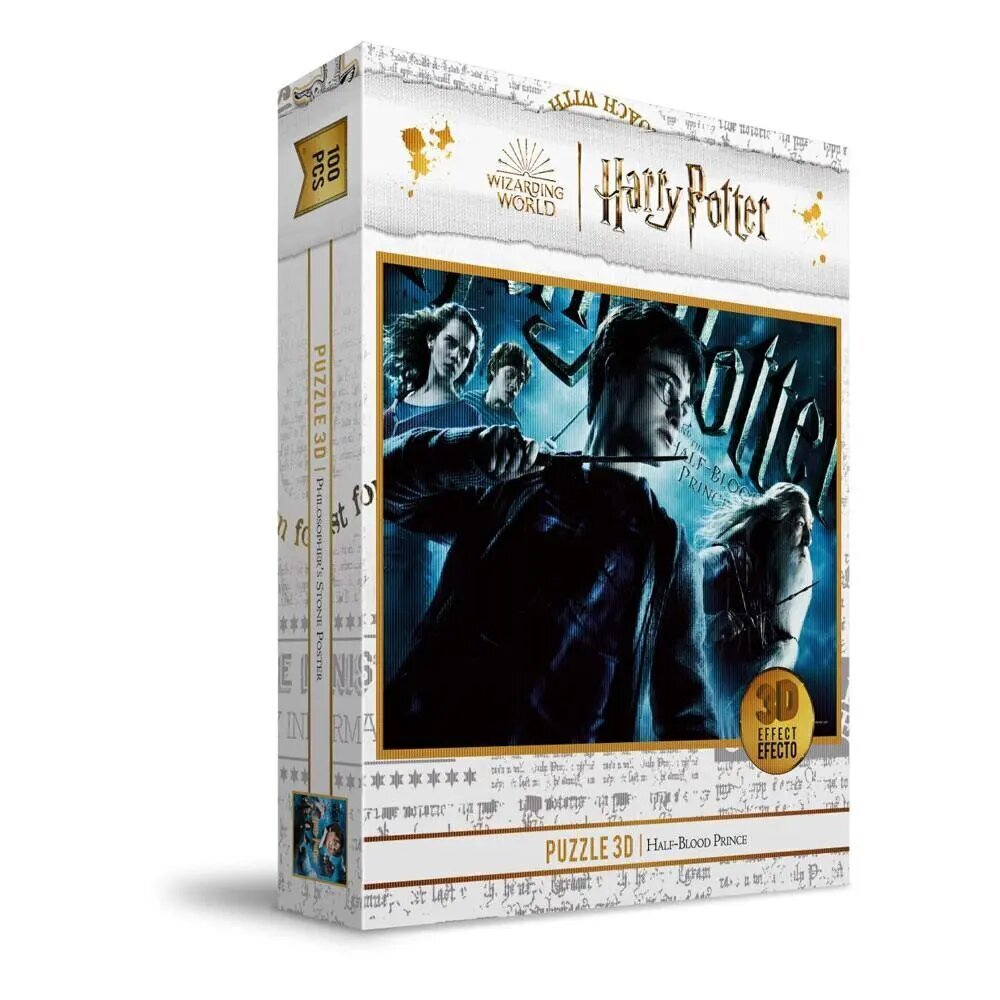 Harry Potter palapeli 3D-efektillä puoliverinen prinssi (100 kappaletta) hinta ja tiedot | Palapelit | hobbyhall.fi