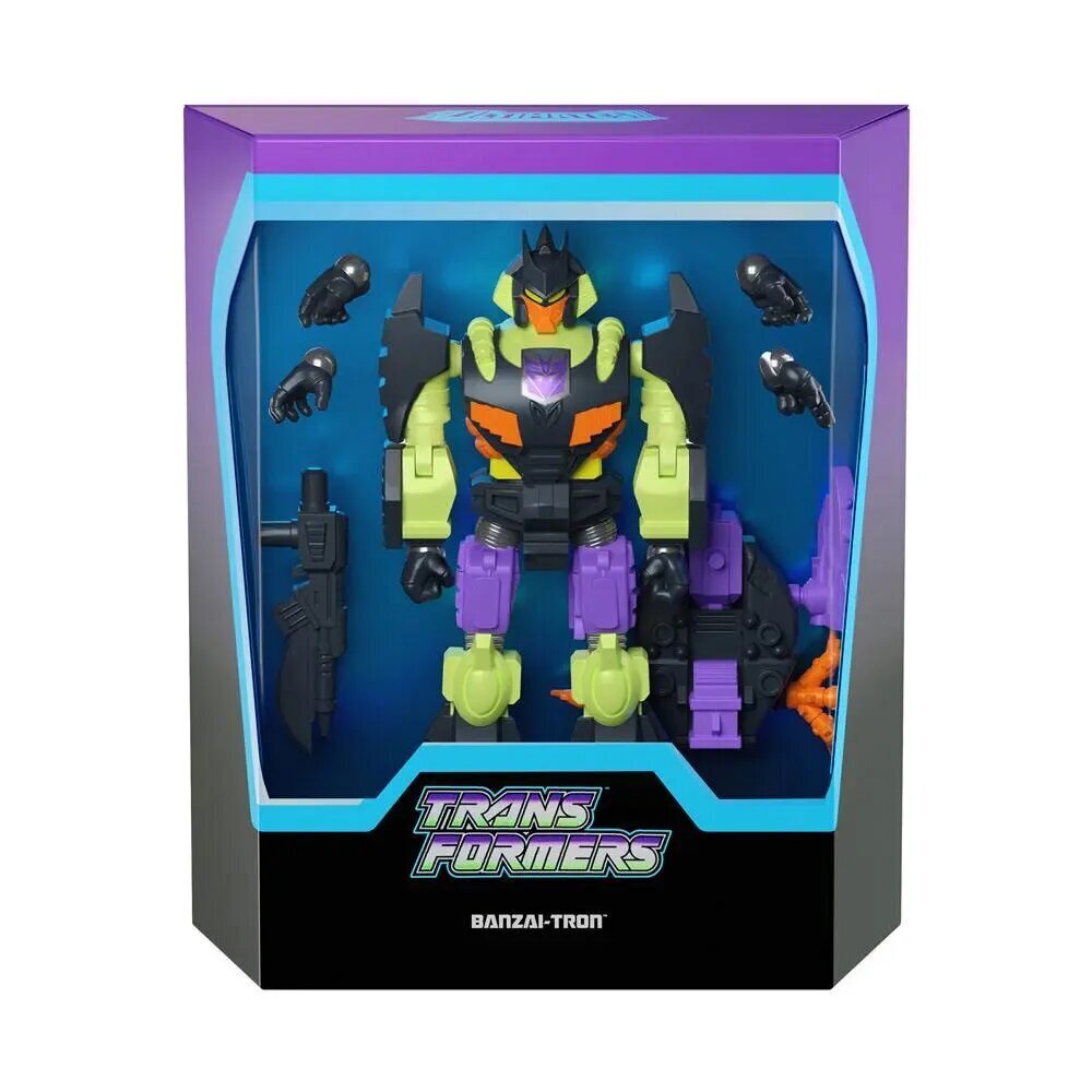 Transformers Ultimates Toimintahahmo Banzai-Tron 18 cm hinta ja tiedot | Poikien lelut | hobbyhall.fi