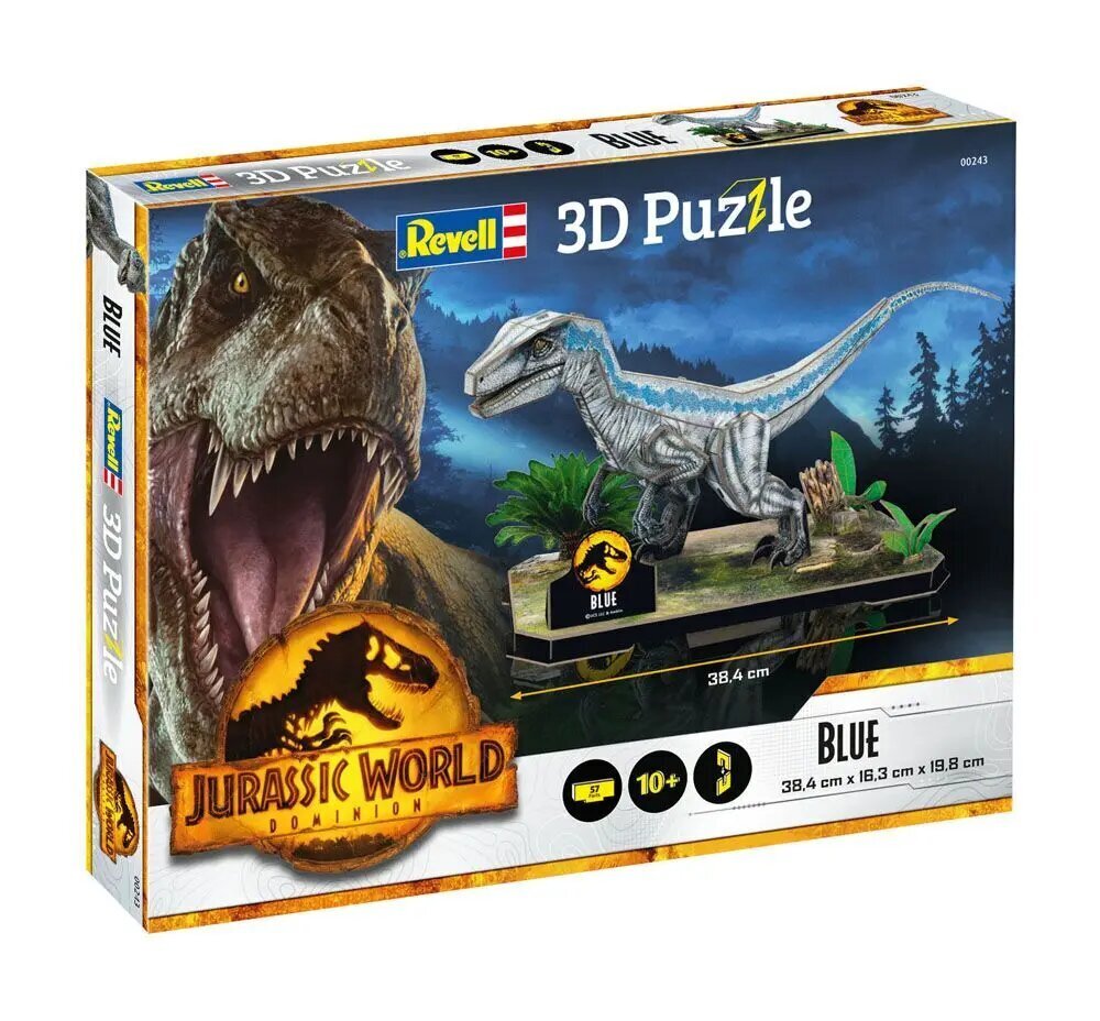 Jurassic World Dominion 3D palapeli sininen hinta ja tiedot | Palapelit | hobbyhall.fi