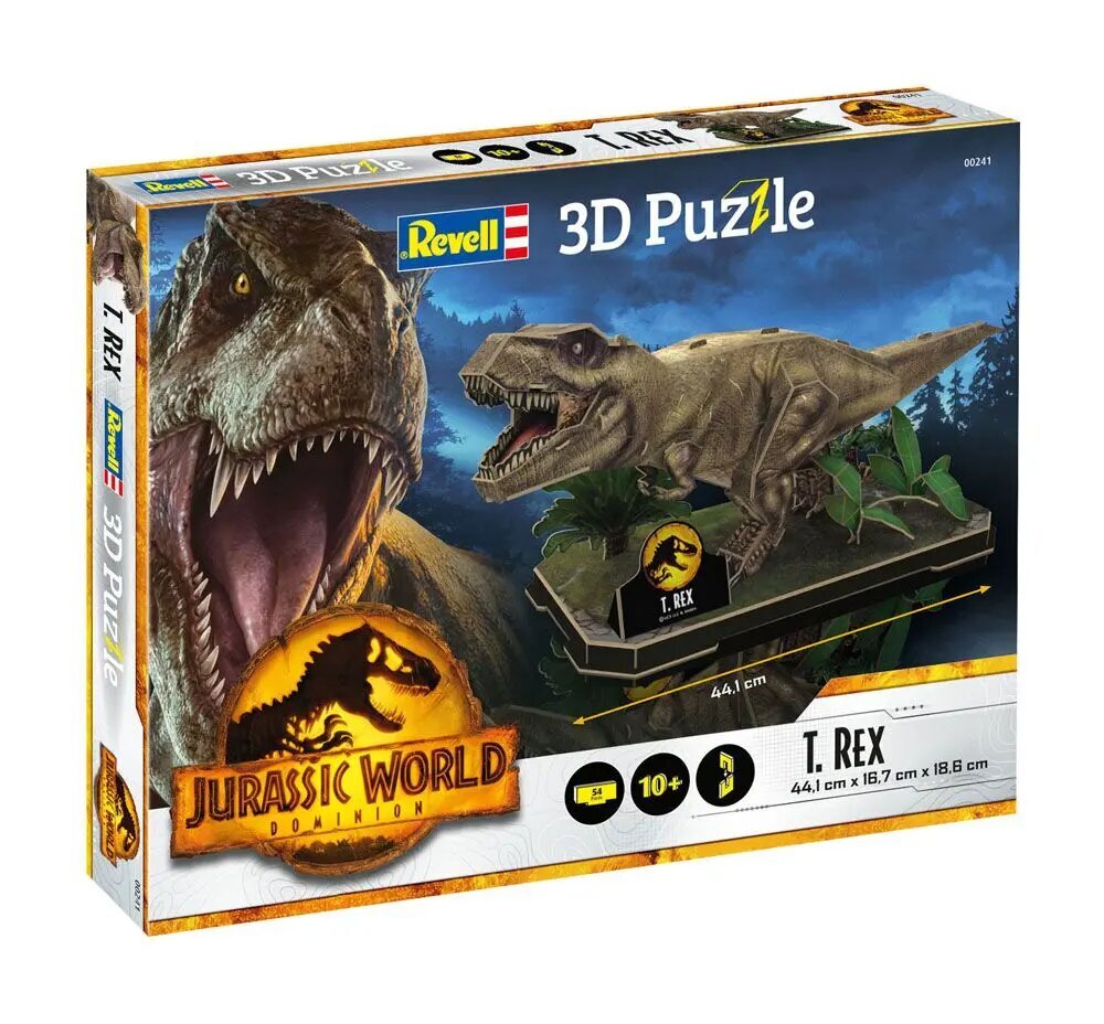 Jurassic World Dominion 3D-palapeli T. rex hinta ja tiedot | Palapelit | hobbyhall.fi